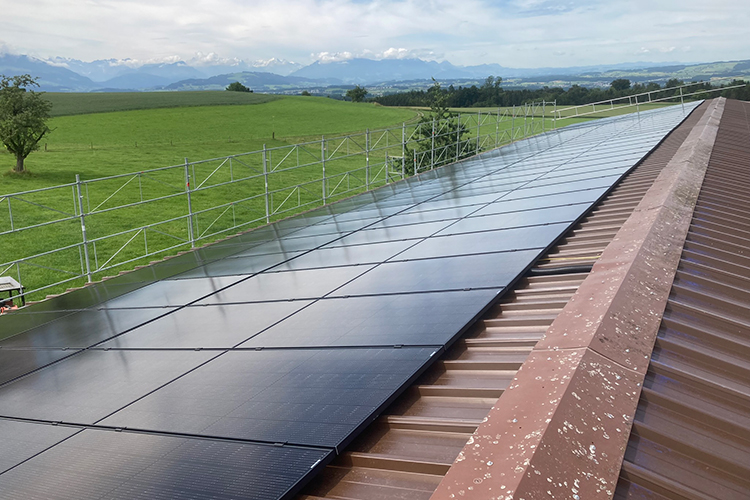 Photovoltaikanlage Aufdachmontage, Planung Photovoltaikanlagen